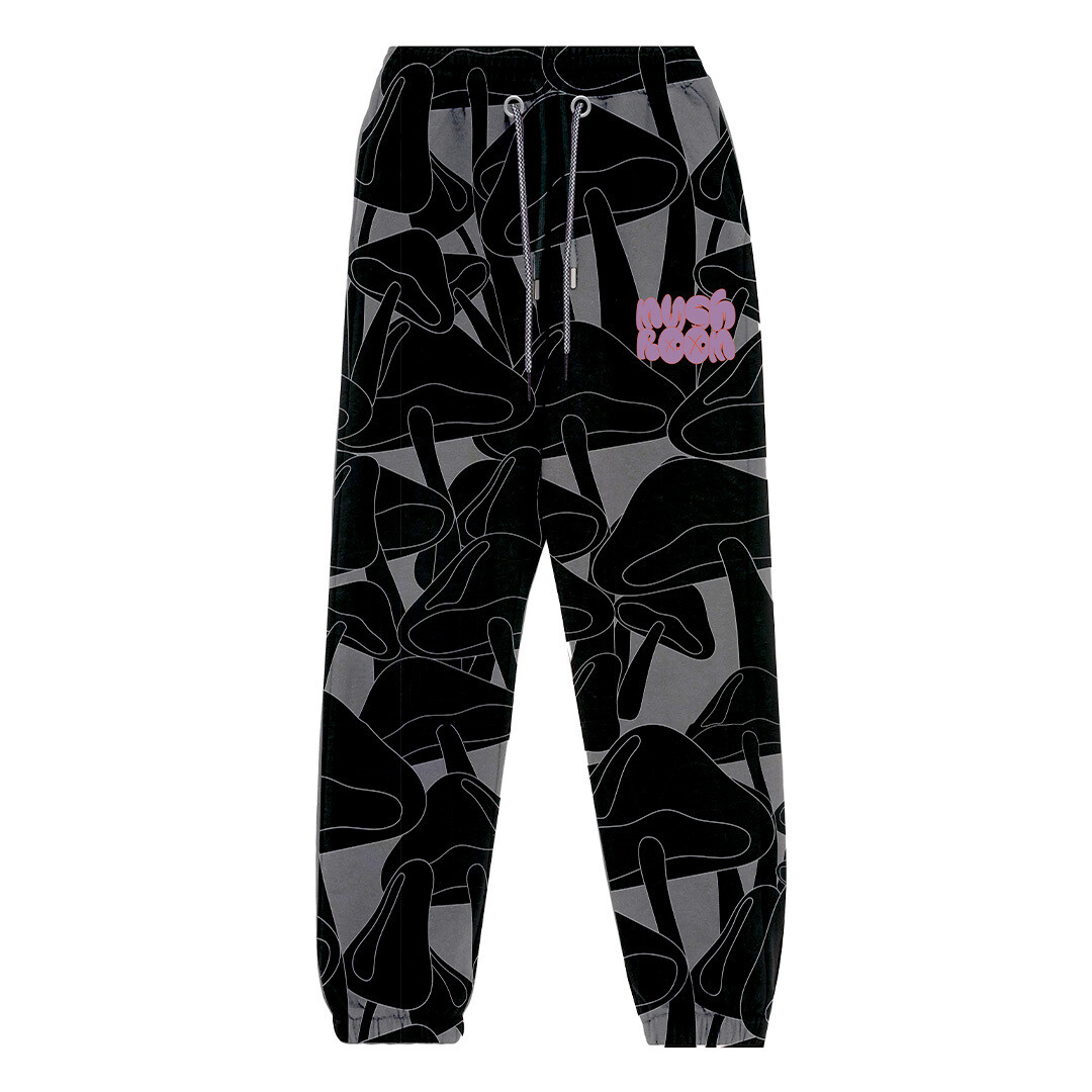 PANTALONE MUSHROOM PATTERN