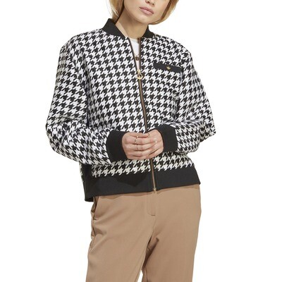 Giacca Houndstooth