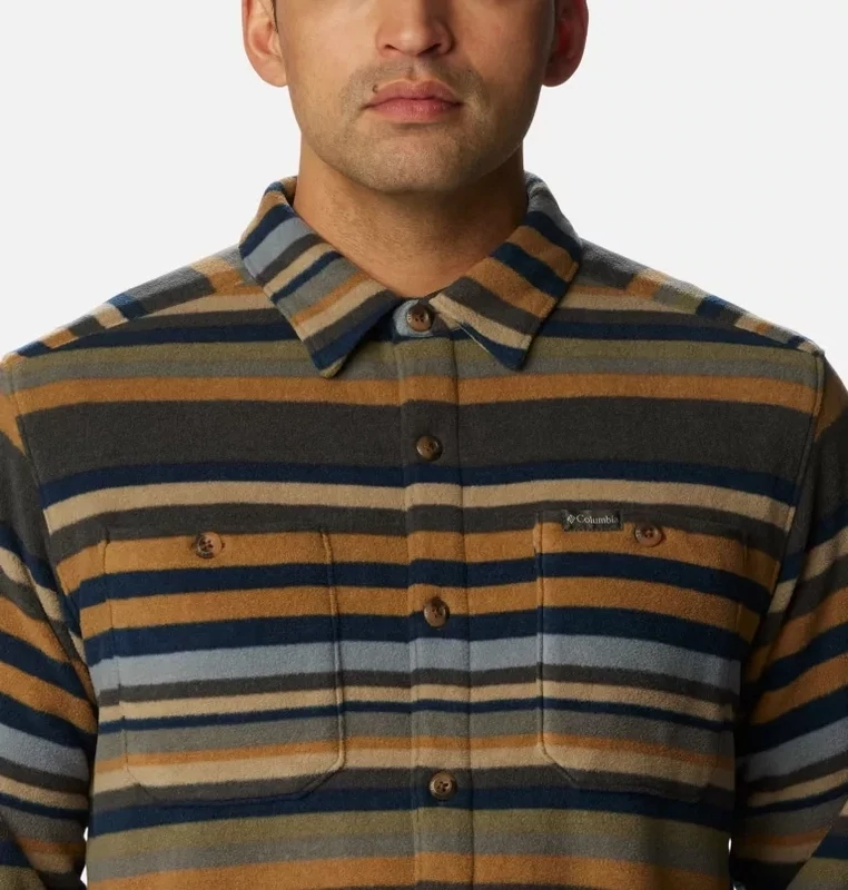 Overshirt in pile Flare Gun