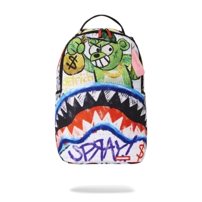 Zaino Sprayground Crayon Shark Dlxsr Backpack