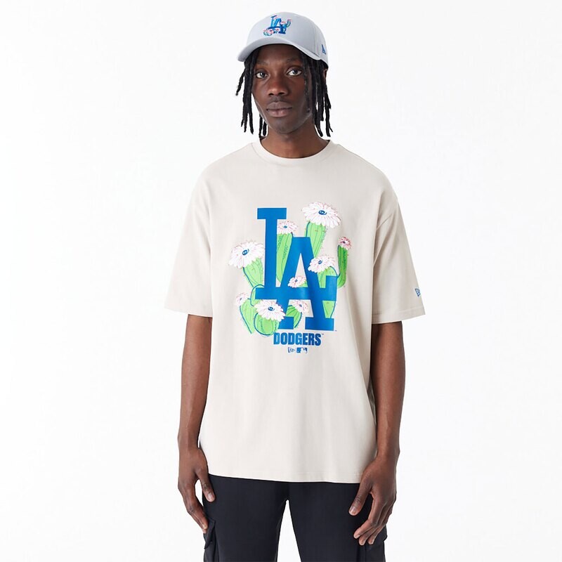 New Era LA Dodgers Floral Logo Panna