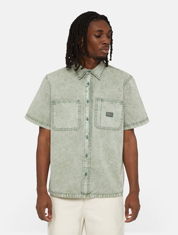 Dickie&#39;s Camicia Newington A Maniche Corte