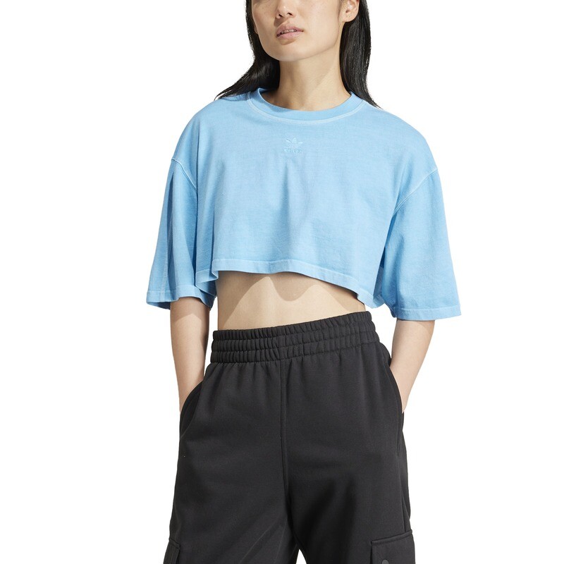 Adidas ess+ crop tee seblbu
