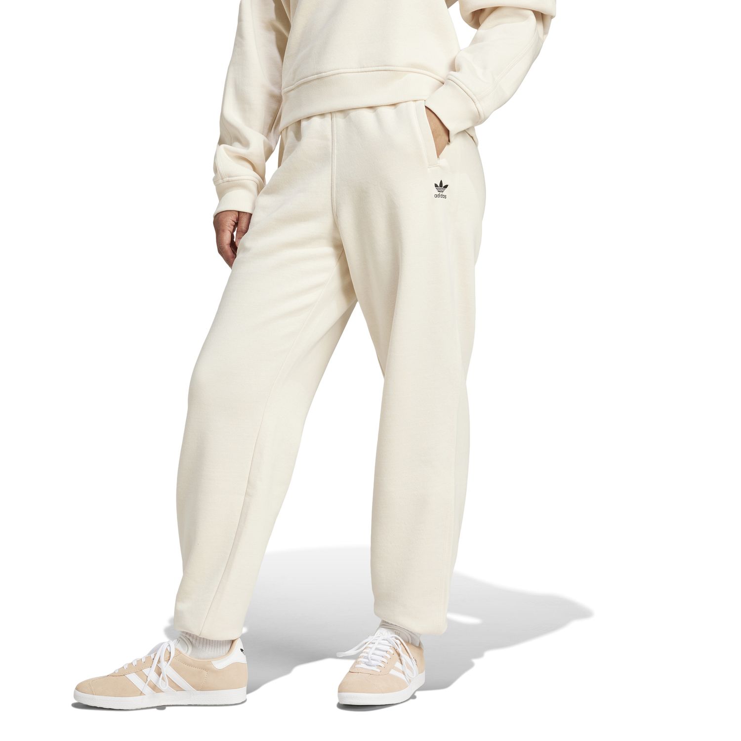 Adidas Essential Joggers Won white