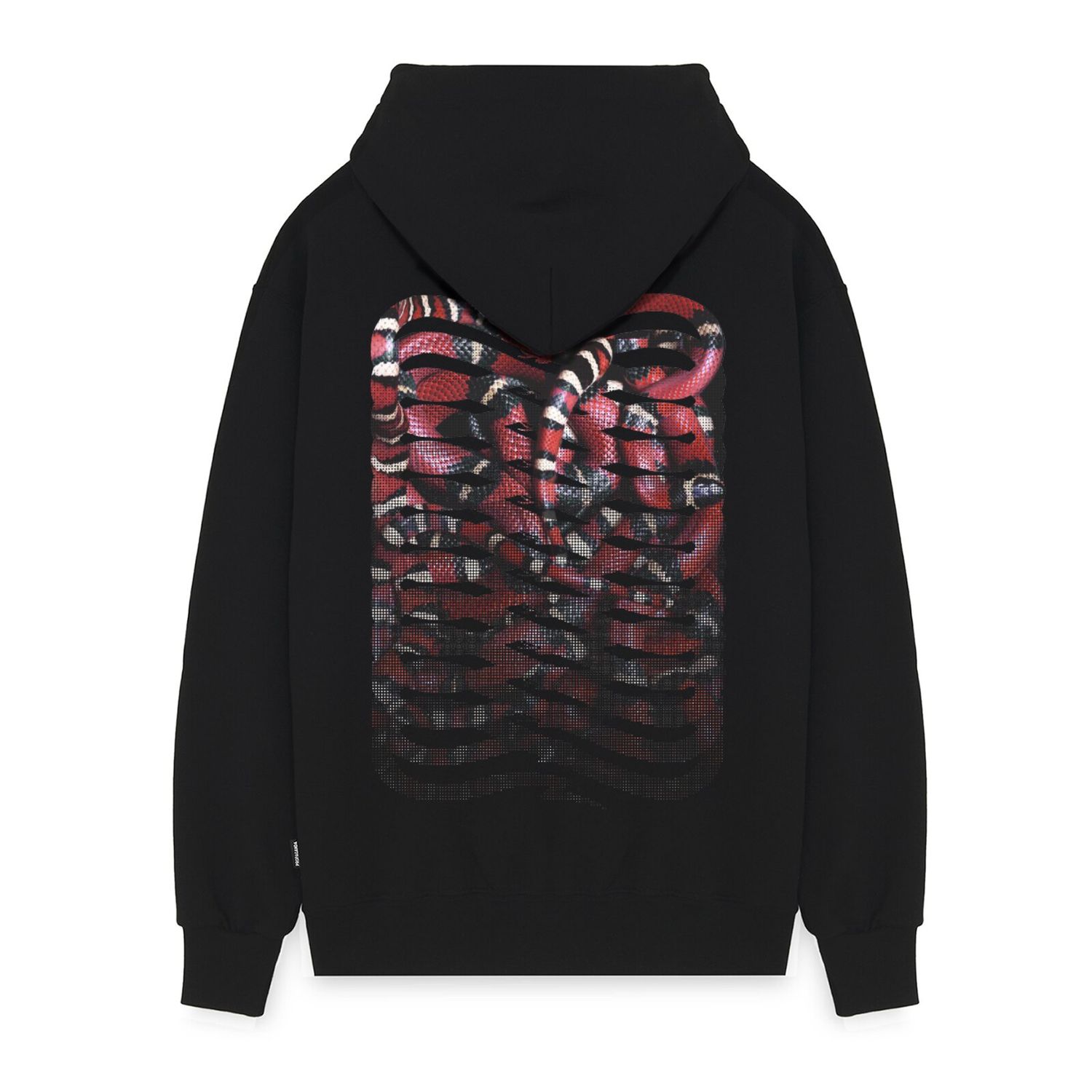 Felpa Propaganda Ribs Coral Hoodie