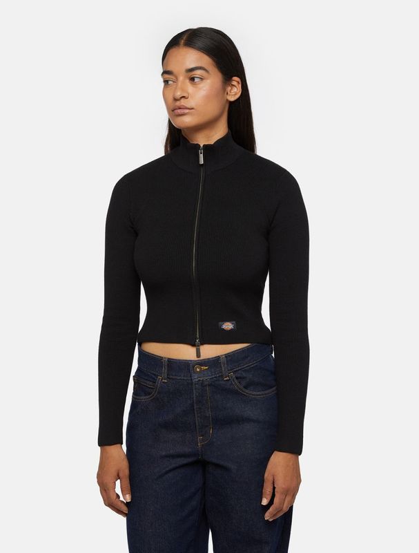Maglia Dickies East Helena Rib zip trhough