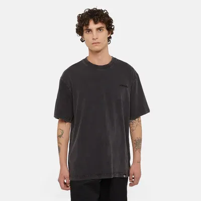 T-Shirt Dickies Plentywood Acid Wash Black