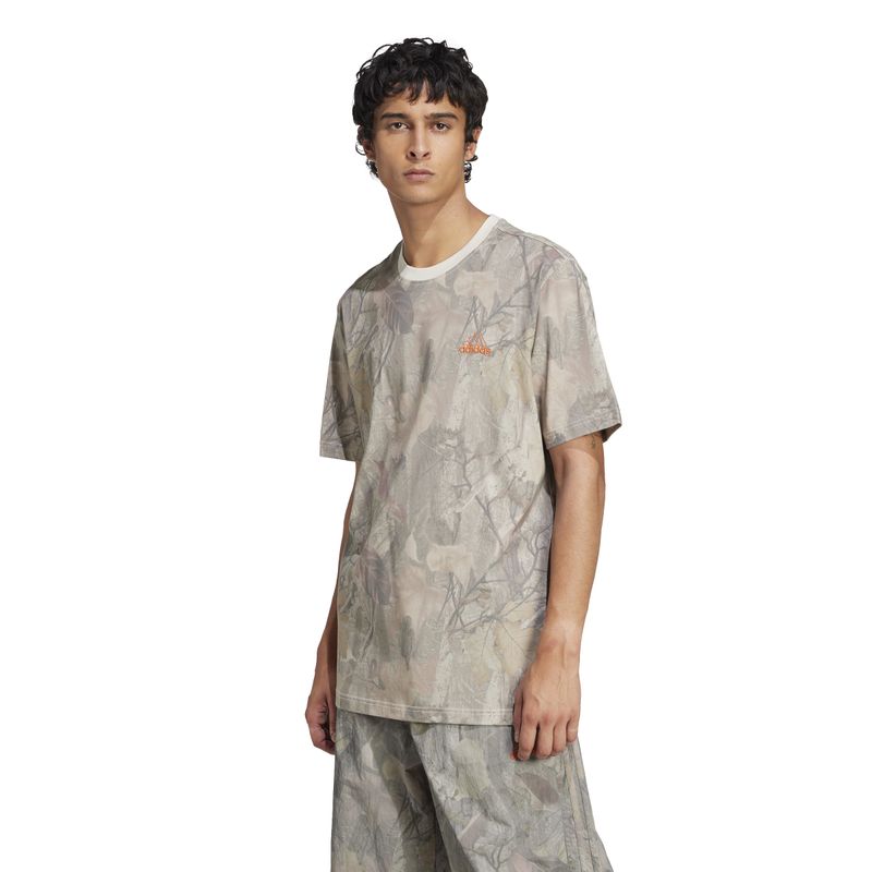 Adidas Camo tee 3 stripes