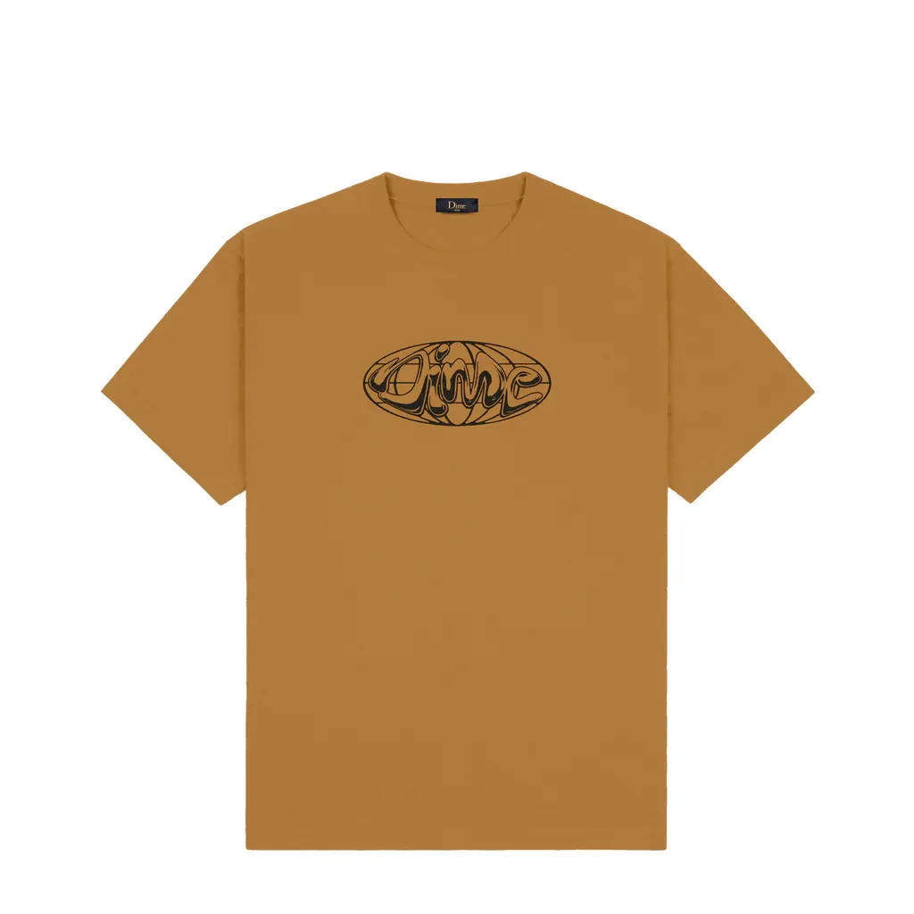 Dime Globe T-Shirt coffee