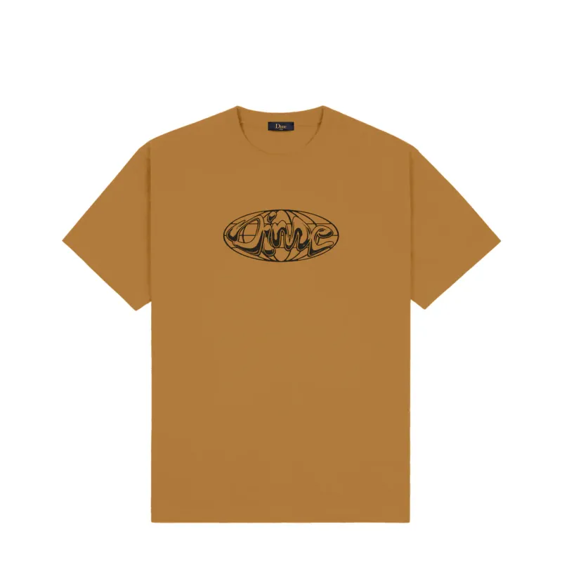 Dime Globe T-Shirt coffee