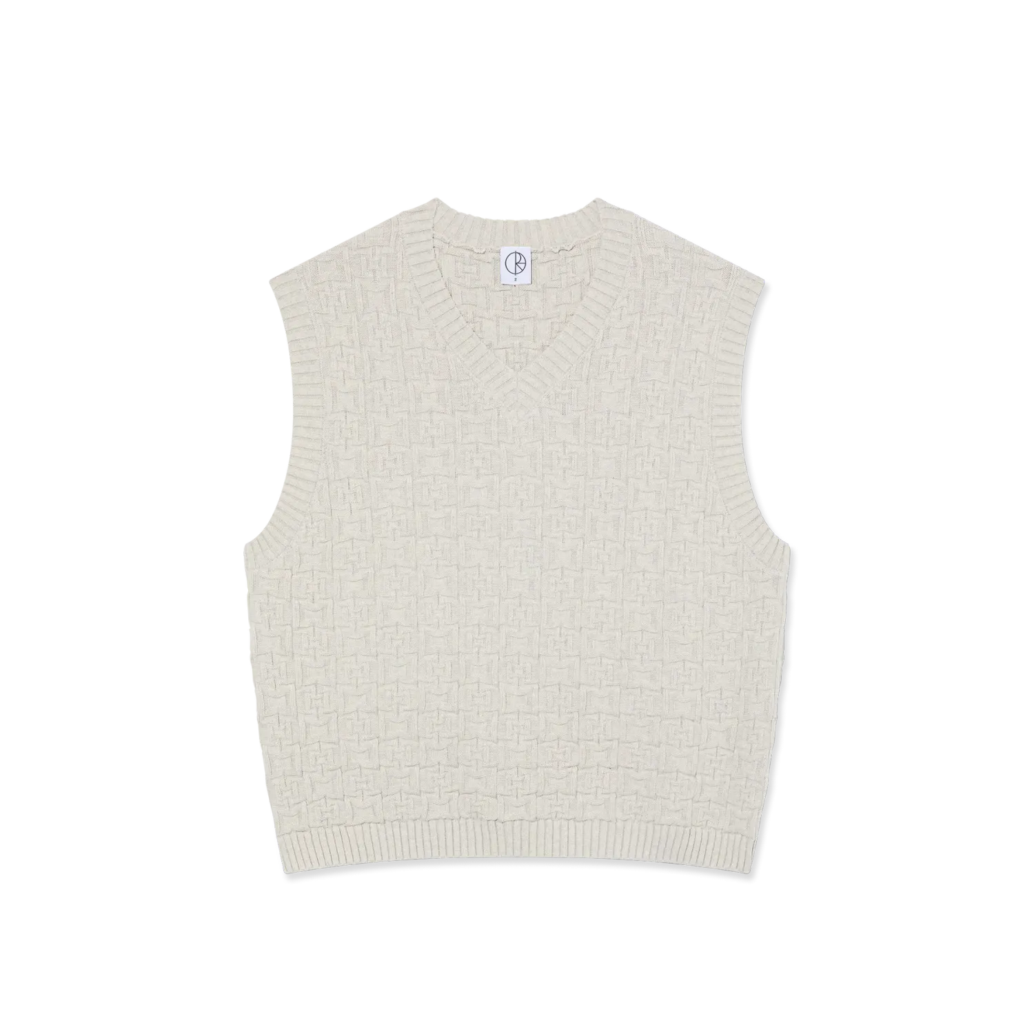 Polar Alex Vest Beige Grey Melange