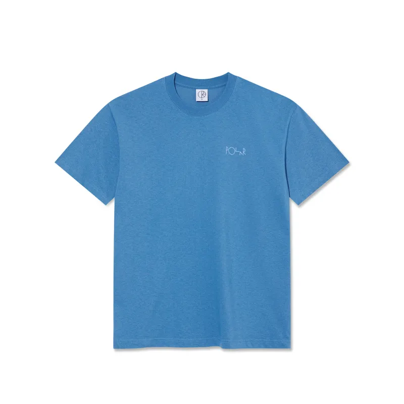 Polar Tee Contrast French Blue
