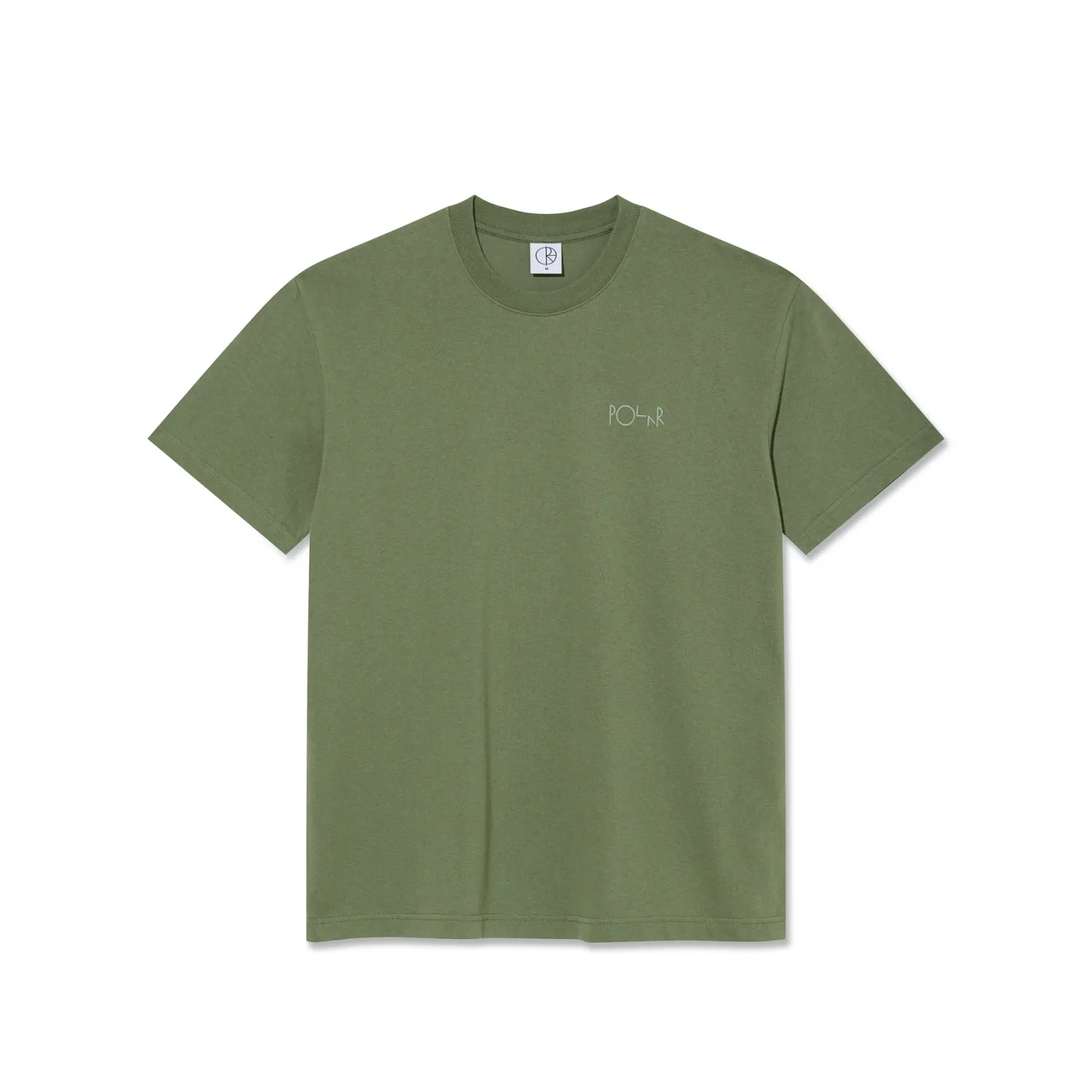 Polar Tee Contrast Moss Green