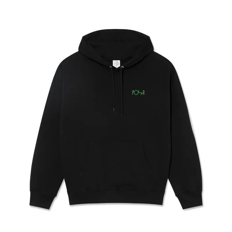 Polar Dave Hoodie Fill Logo Ourselves Collage Black