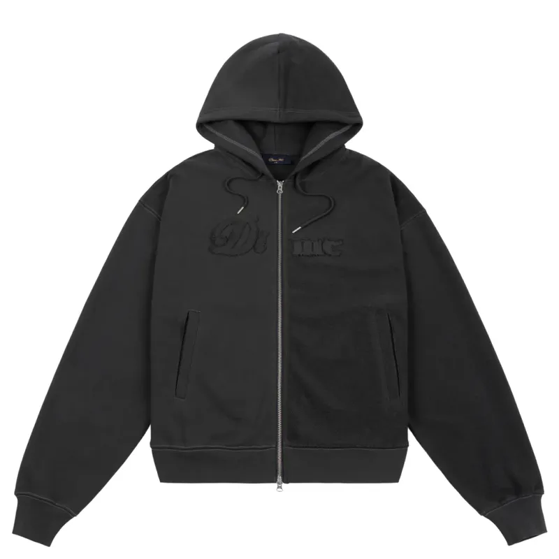 Dime Reverse french terry zip Hoodie