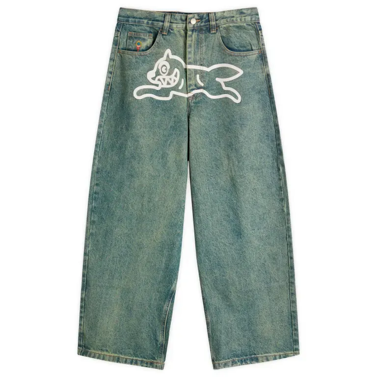 Icecream Running Dog Triple Scoop denim Vintage Wash