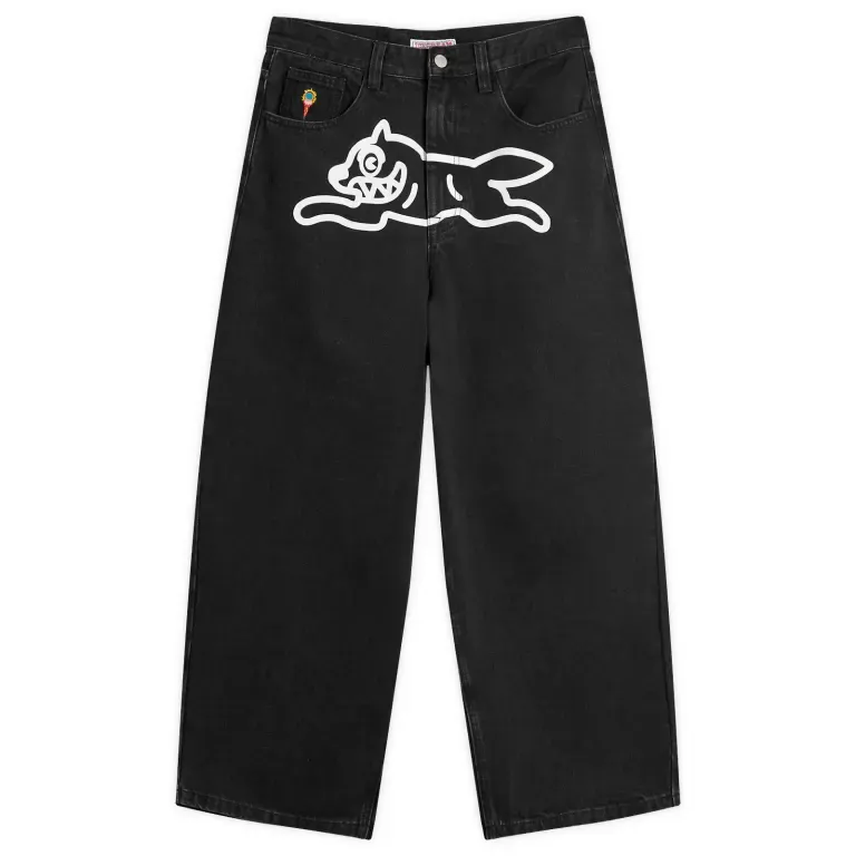 Icecream Running Dog Triple Scoop denim Black Wash