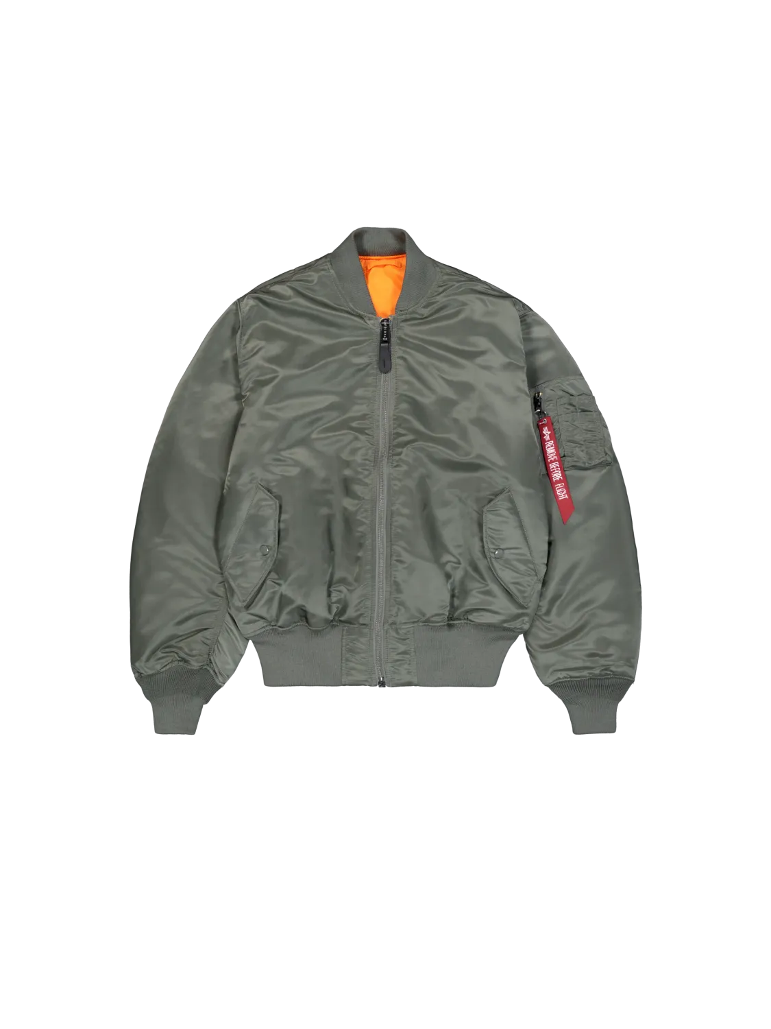 Alpha Industries MA-1 Heritage Bomber Jacket Vintage Green