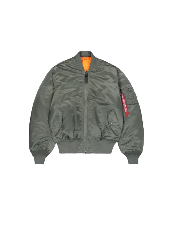 Alpha Industries MA-1 Heritage Bomber Jacket Vintage Green