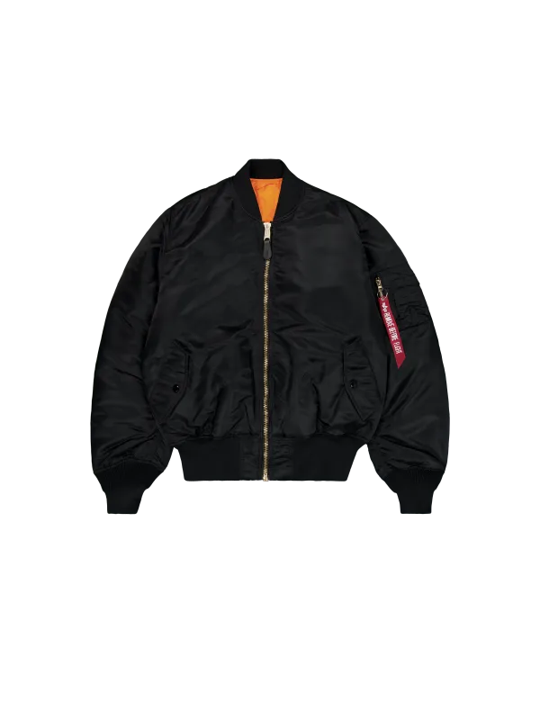Alpha Industries MA-1 Heritage Bomber Jacket Black