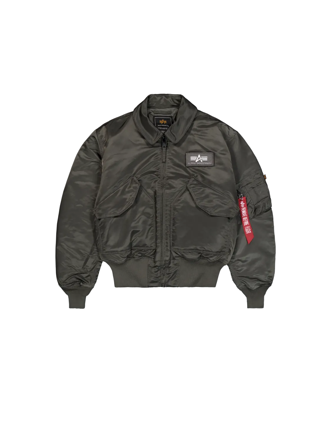 Alpha Industries CWU 45 Heritage Bomber Jacket Rep Grey