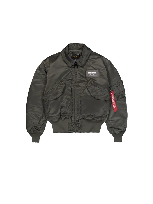 Alpha Industries CWU 45 Heritage Bomber Jacket Rep Grey