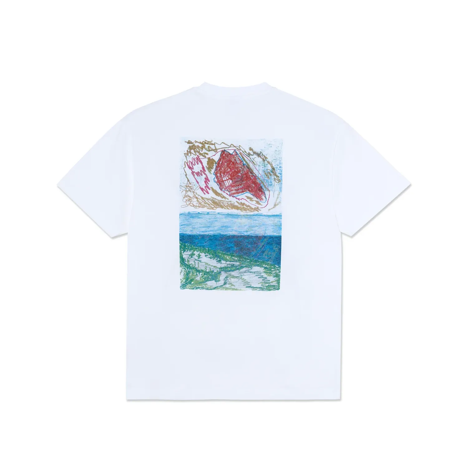Polar Tee Dunes white