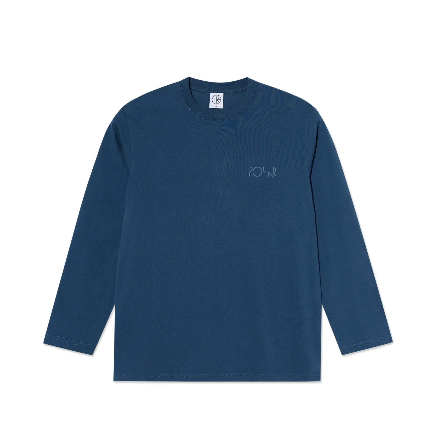 Polar Steve Tee LS Stroke Logo Space Blue