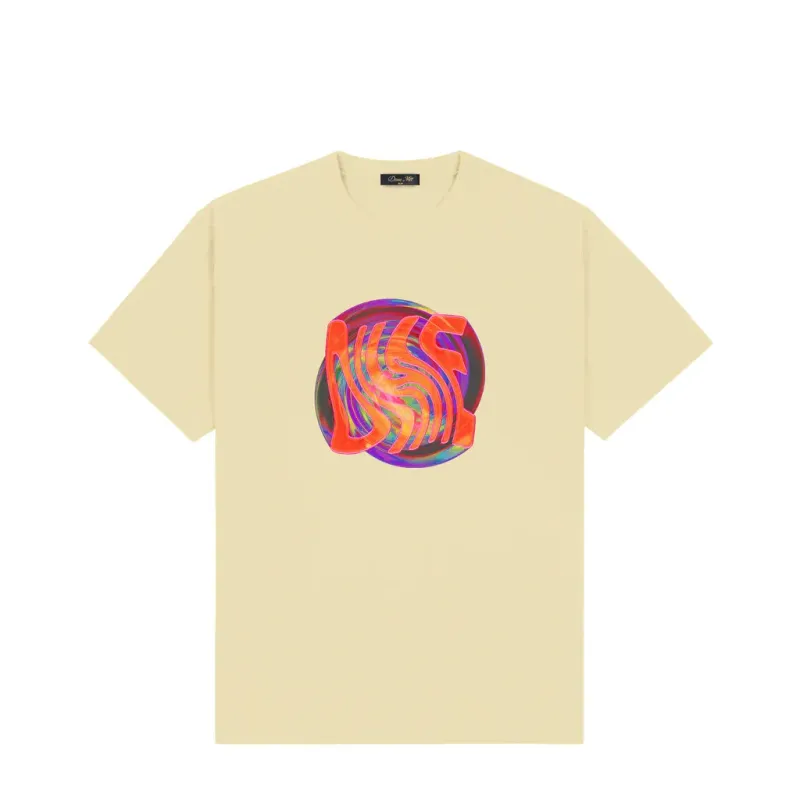 Dime Vortex T-Shirt cream