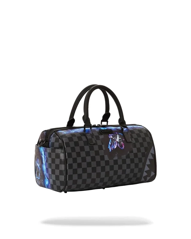 BORSA SPRAYGROUND SHARKINATOR 3 MINI DUFFLE GRIGIO