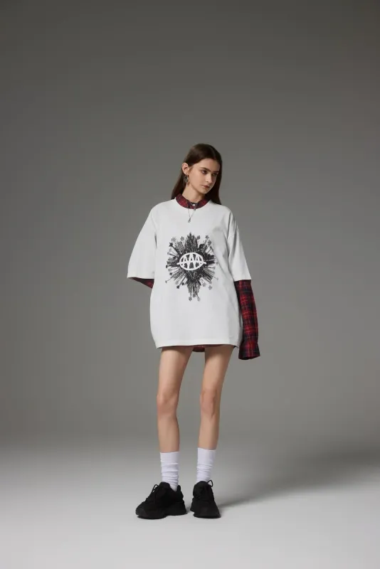 Pupiled Emblem Acupuncture T- Shirt