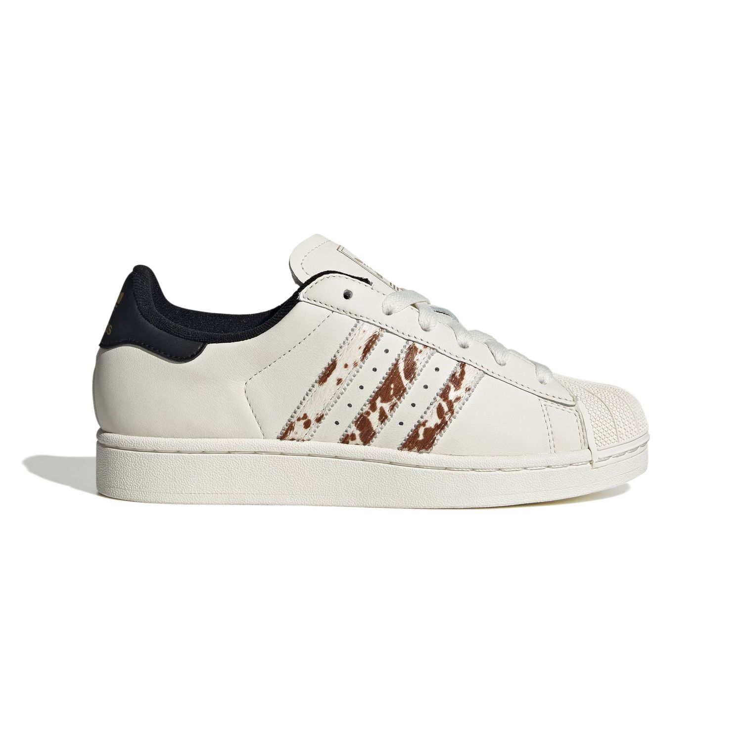 Adidas Superstar W Owhite/Owhite/Cblack cow print