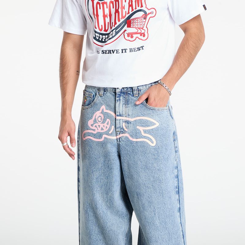 Icecream Running Dog Triple Scoop denim Black Wash