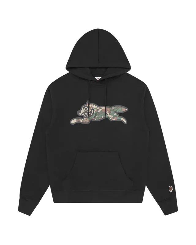 Icecream Woodland Camo Running Dog Popover Hood