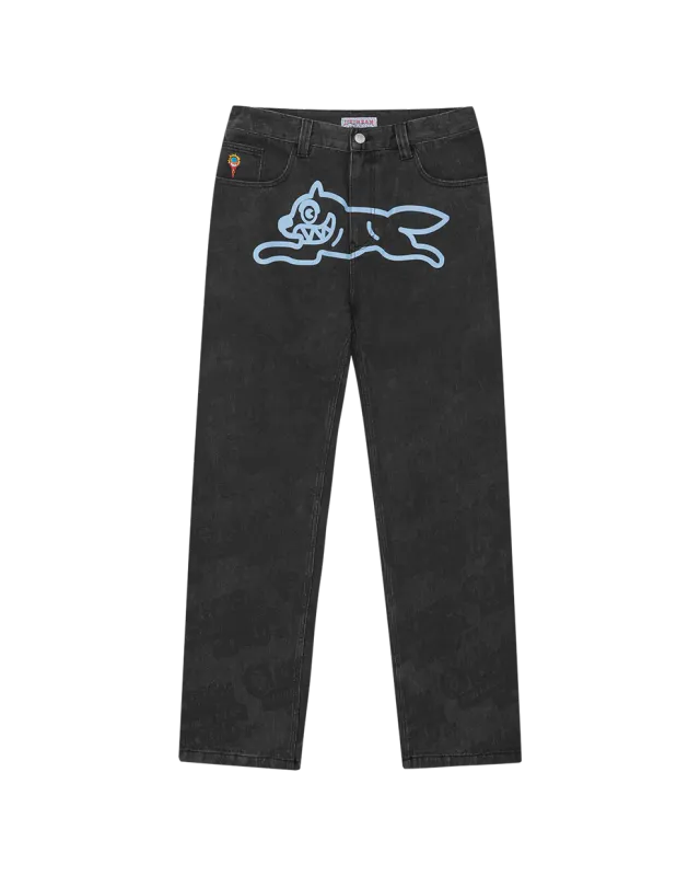 Icecream Every Flavour Double Scoop denim Black Wash