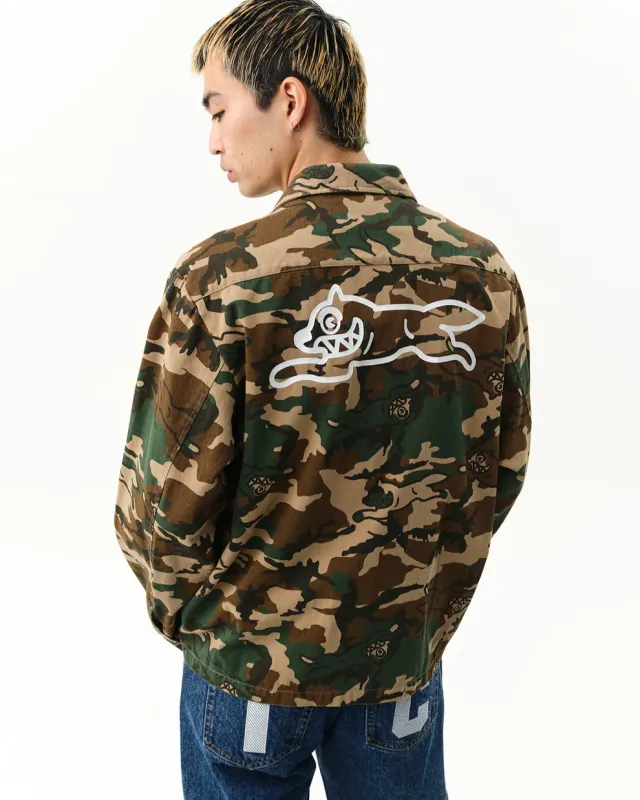 Icecream Running Dog Woodland Camo Field Jacket