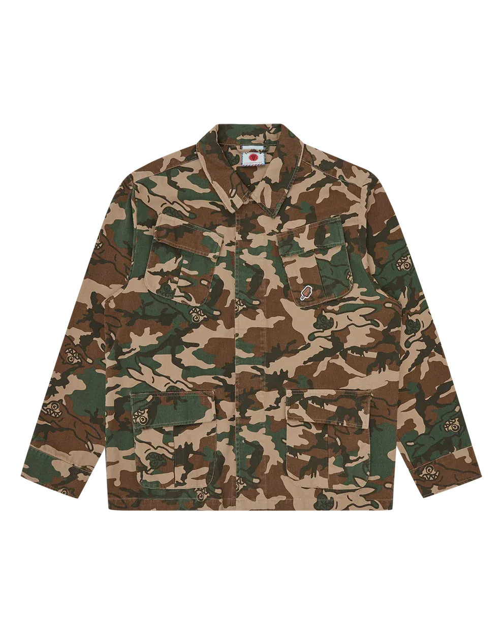 Icecream Running Dog Woodland Camo Field Jacket