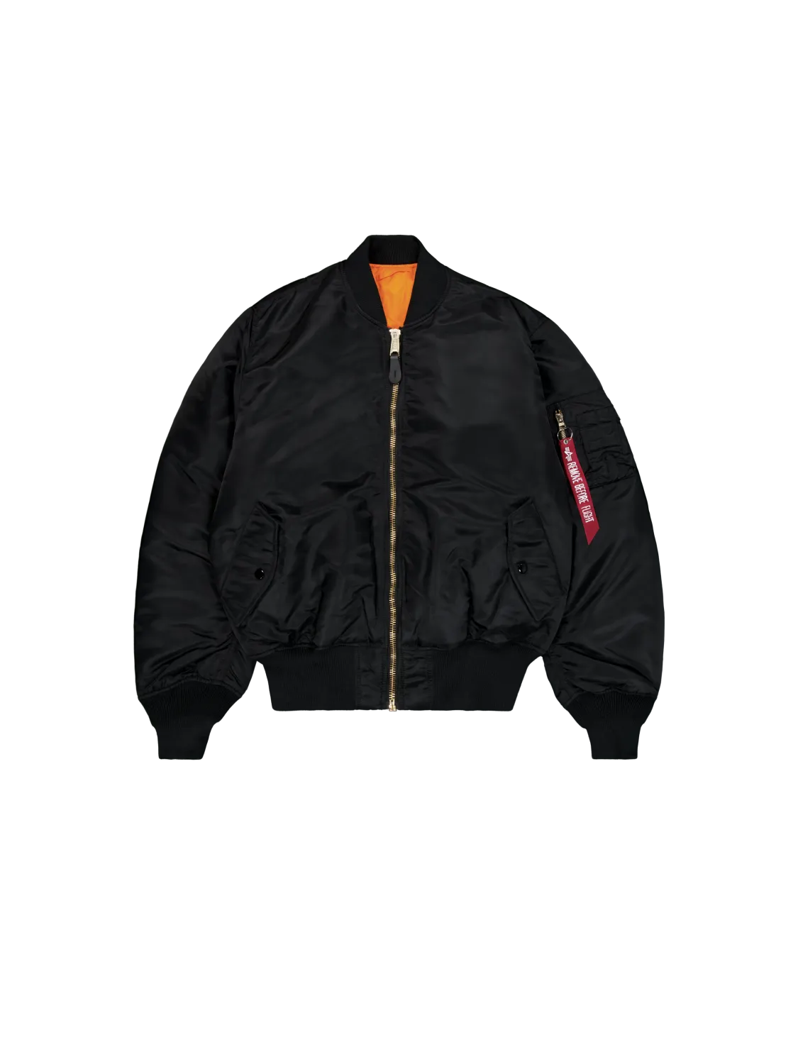 Alpha Industries MA-1 Heritage Bomber Jacket Black