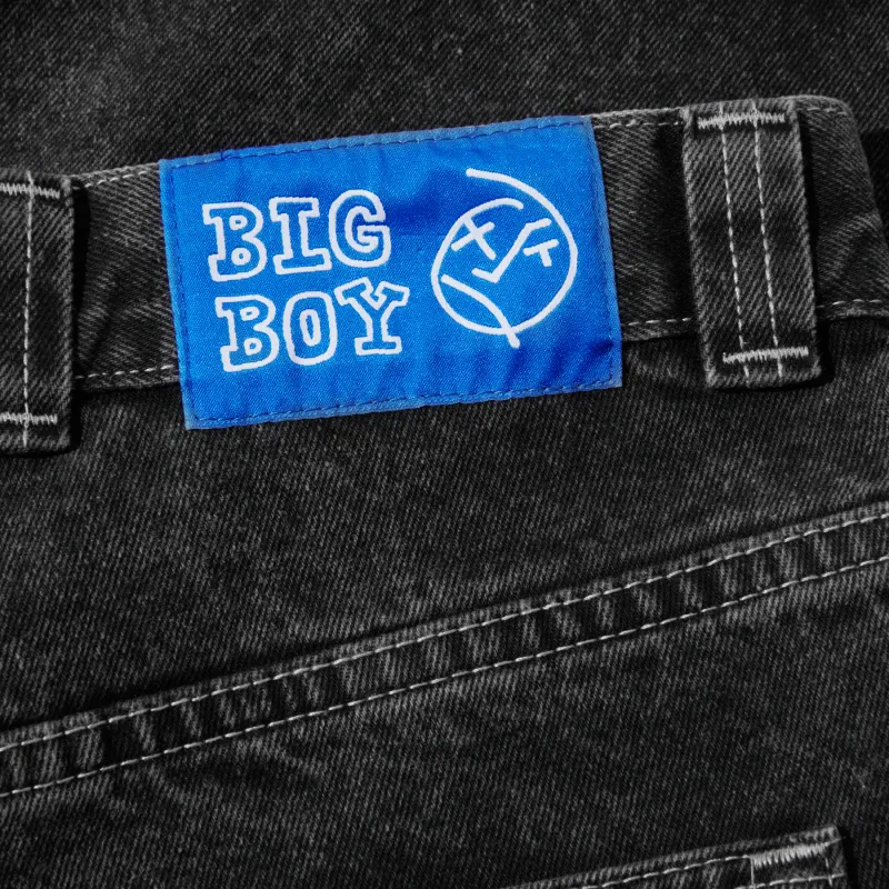 Polar Big Boy Pants Silver Black