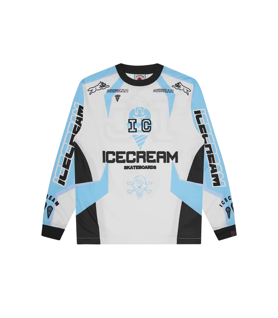 IceCream Motorcycle L/S T-Shirt