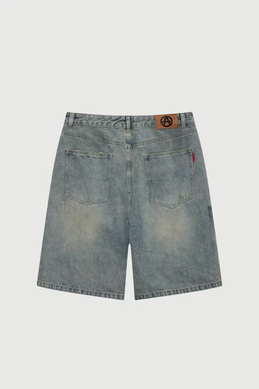 Acupuncture Original short biker wash