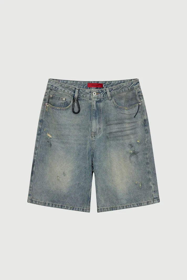 Acupuncture Original short biker wash