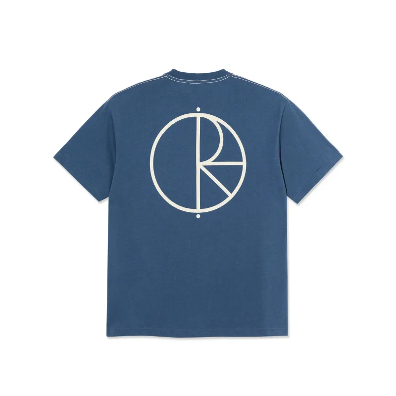 Polar Contrast tee Stroke Logo grey blue