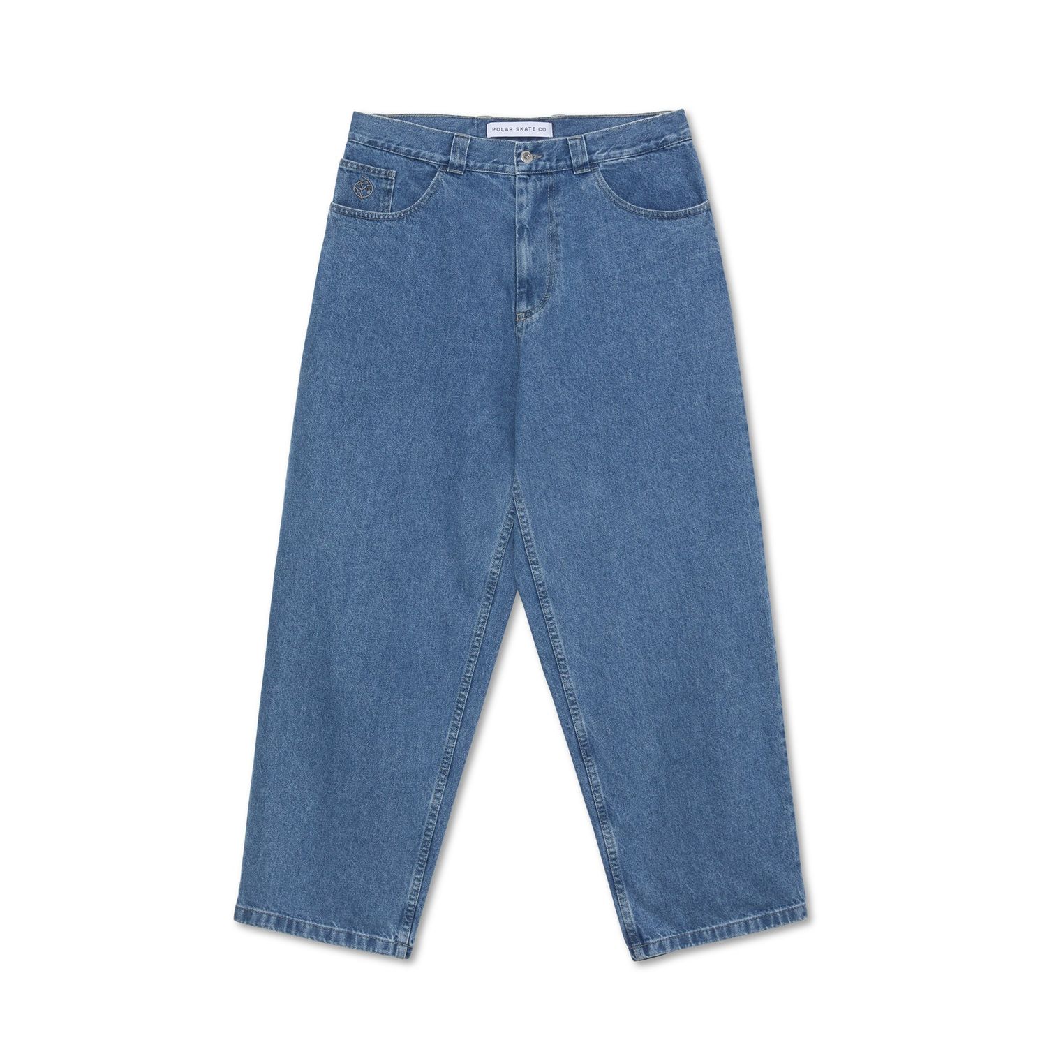 Polar Big Boy Pants Heavy mid blue