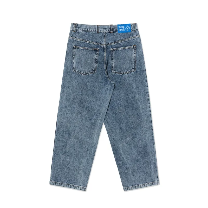 Polar Big Boy Pants Heavy washed blue