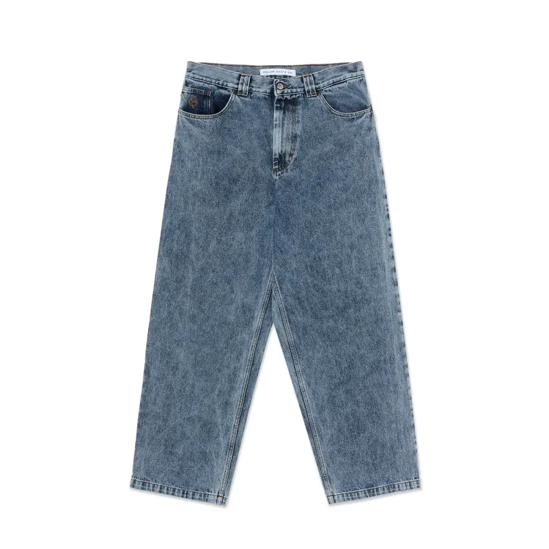 Polar Big Boy Pants Heavy washed blue
