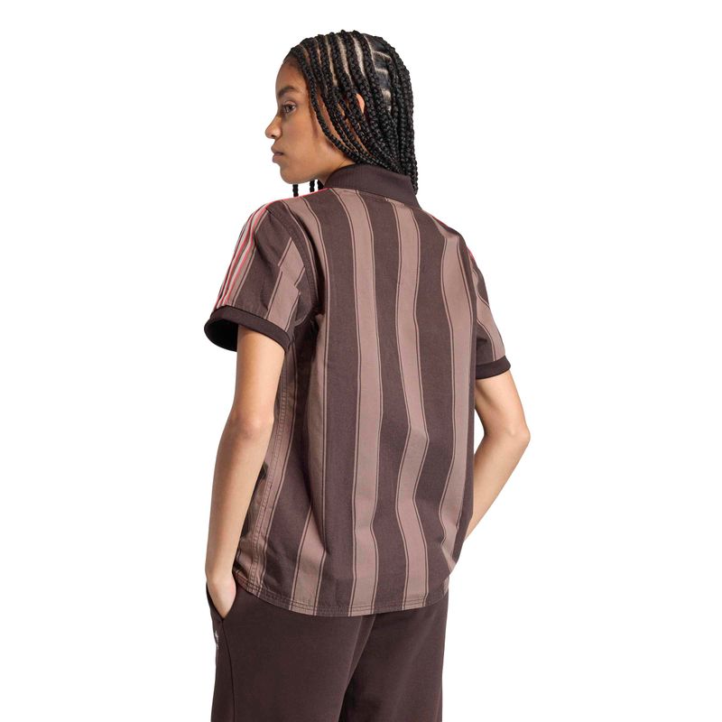 Adidas Twill Jersey Jersey Aurora coffee