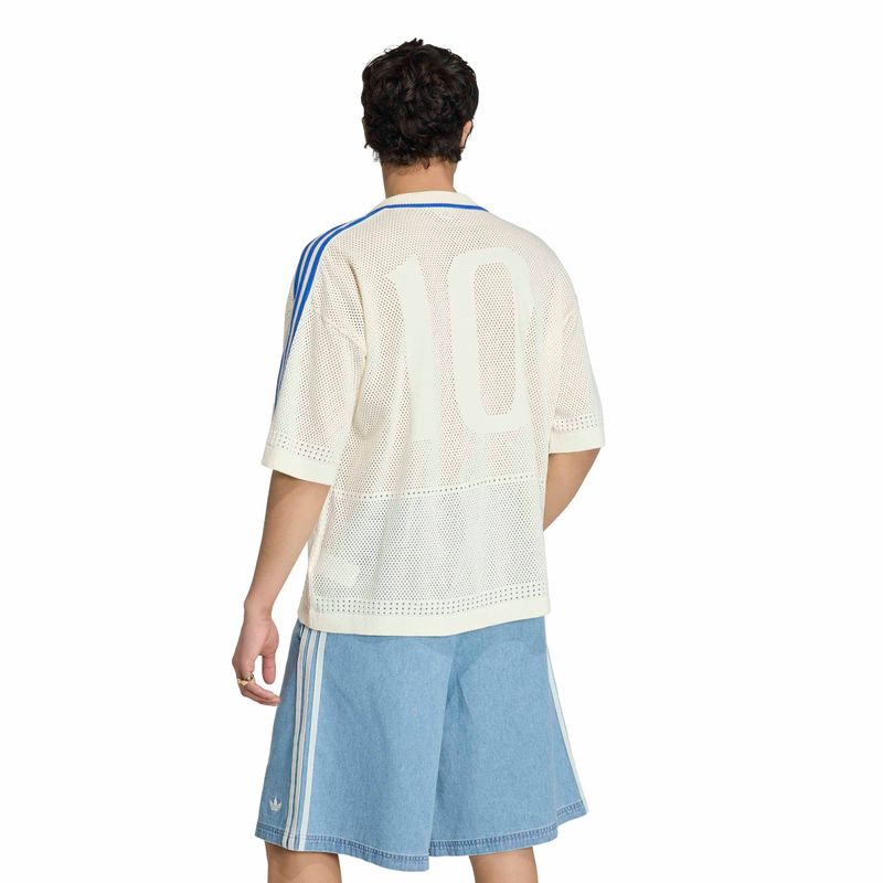 Adidas Knitted shirt owhite