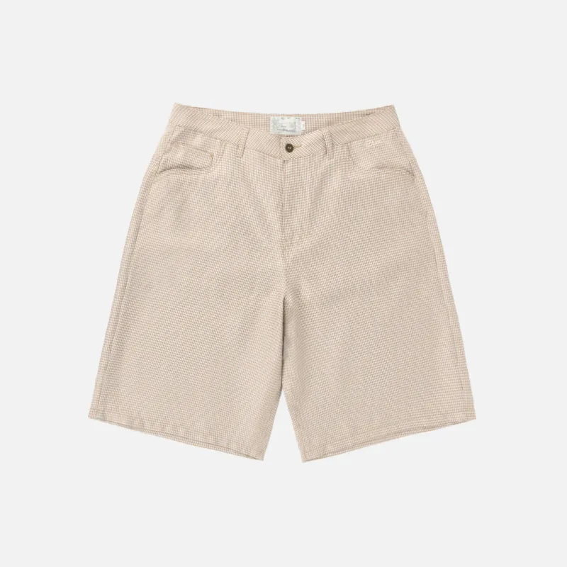 Dime Baggy Houndstooth Shorts