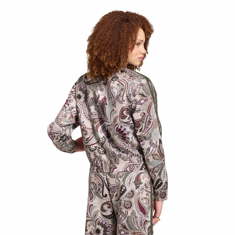Adidas FB Satin Track Top Multco/Wontau Liberty London